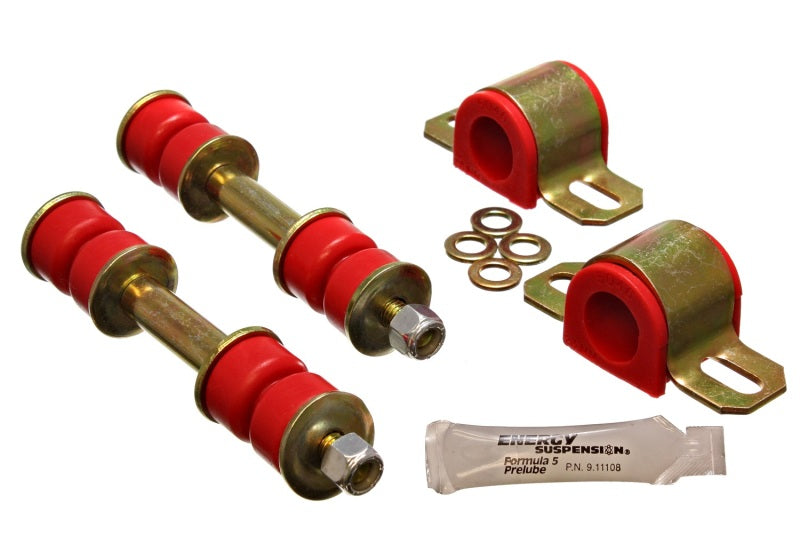 Energy Suspension 79-94 Toyota Pickup 2WD (Exc T-100/Tundra) Red 25mm Front Sway Bar Bushing Set - eliteracefab.com