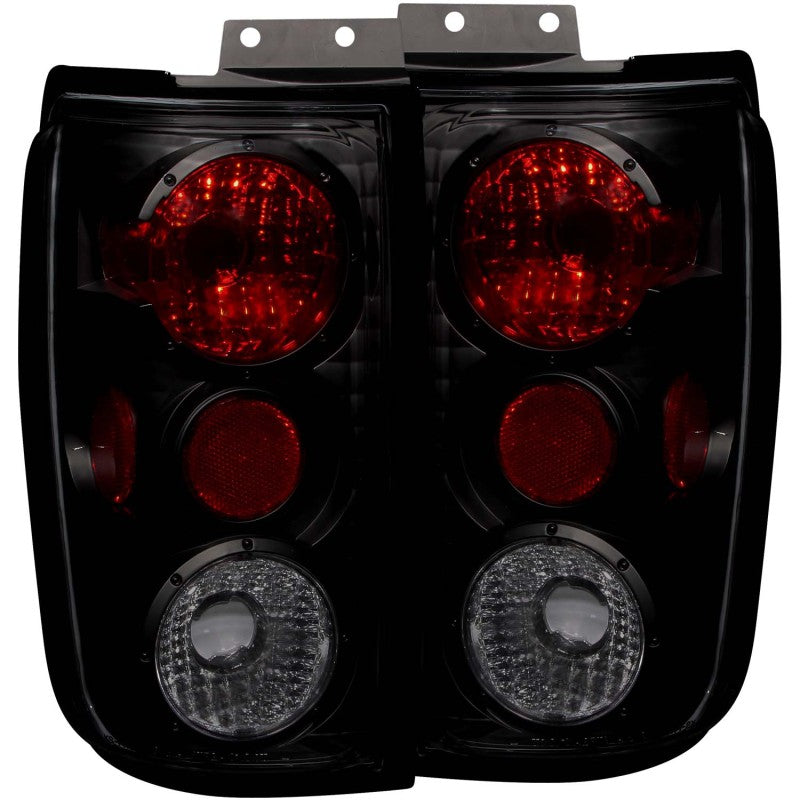 ANZO USA Ford Expedition Taillights Smoke; 1997-2002 - eliteracefab.com