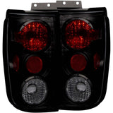 ANZO USA Ford Expedition Taillights Smoke; 1997-2002