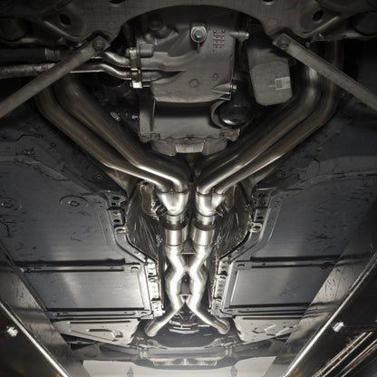 Stainless Works 2014-18 Corvette 6.2L Headers 2in Primaries w/ High-Flow Cats X-Pipe Stainless Works