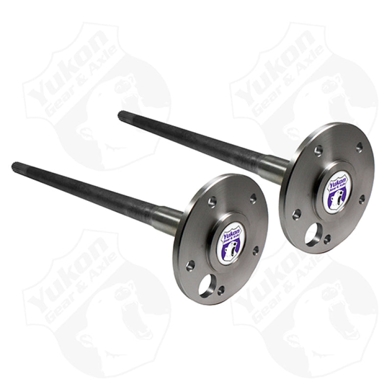 Yukon Gear 55-56 Corvette Axle Kit / Left Hand & Right Hand / 17Spline Yukon Gear & Axle