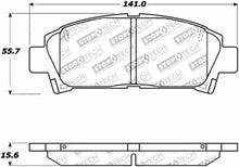 Load image into Gallery viewer, StopTech Performance 92-95 Toyota MR2 Turbo Front Brake Pads - eliteracefab.com