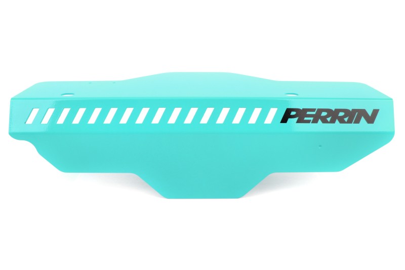 Perrin 02-14 Subaru WRX / 04-19 STi / 08-11 Impreza (NA) Subaru Pulley Cover - Hyper Teal - eliteracefab.com