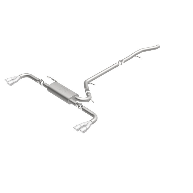 MagnaFlow 15-17 GMC Terrain V6 3.6L 409SS Cat-Back Exhaust Quad Split Rear with 3in Polished Tips Magnaflow