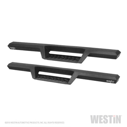 Westin 18-20 Jeep Wrangler JL 2DR HDX Drop Nerf Step Bars - Textured Black - eliteracefab.com