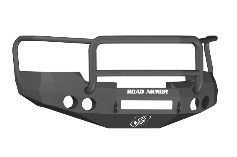 Road Armor 08-13 Chevy 1500 Stealth Front Bumper w/Lonestar Guard - Tex Blk Road Armor