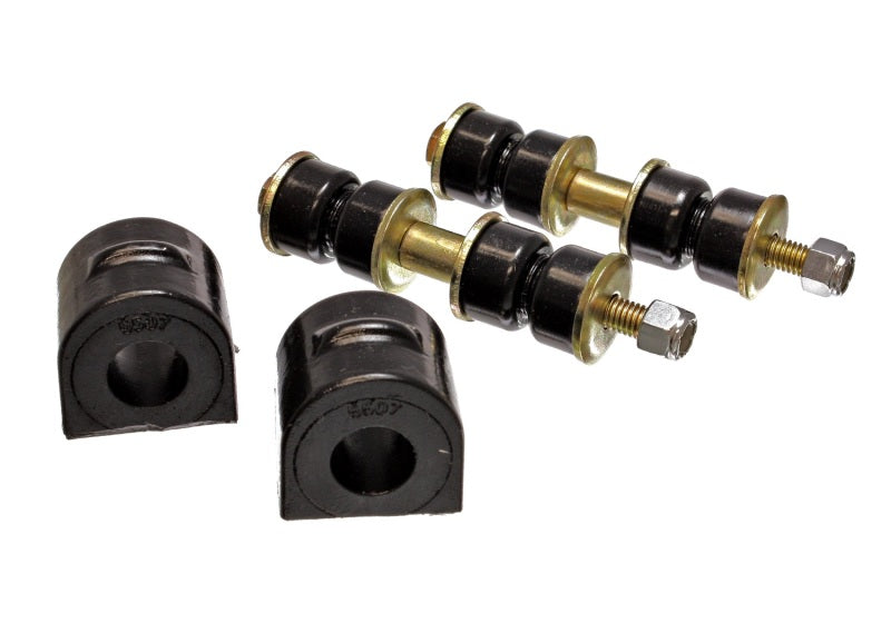 Energy Suspension 00-04 Ford Focus Black 20mm Rear Sway Bar Bushing Set - eliteracefab.com