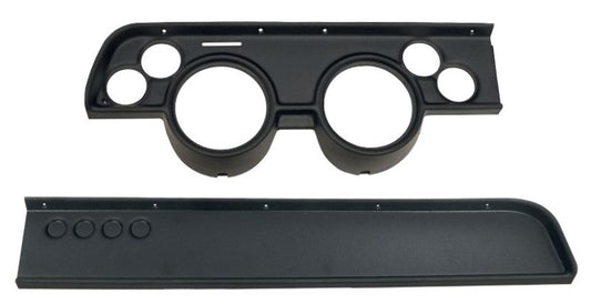 Autometer 67-68 Mercury Cougar No AC Direct Fit Gauge Panel 3-3/8in x2 / 2-1/16in x4 2114