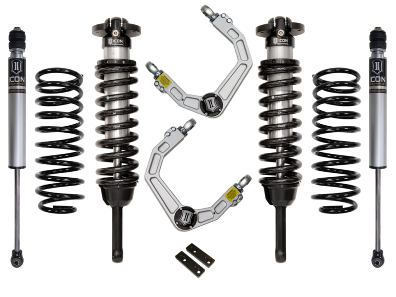 ICON 03-09 Toyota 4Runner/FJ 0-3.5in Stage 2 Suspension System w/Billet Uca - eliteracefab.com