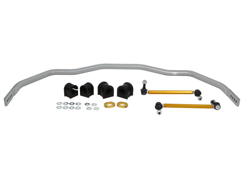 Whiteline 05+ Ford Mustang Coupe (Inc GT/Shelby GT500) Front Heavy Duty Adjustable 33mm Swaybar - eliteracefab.com