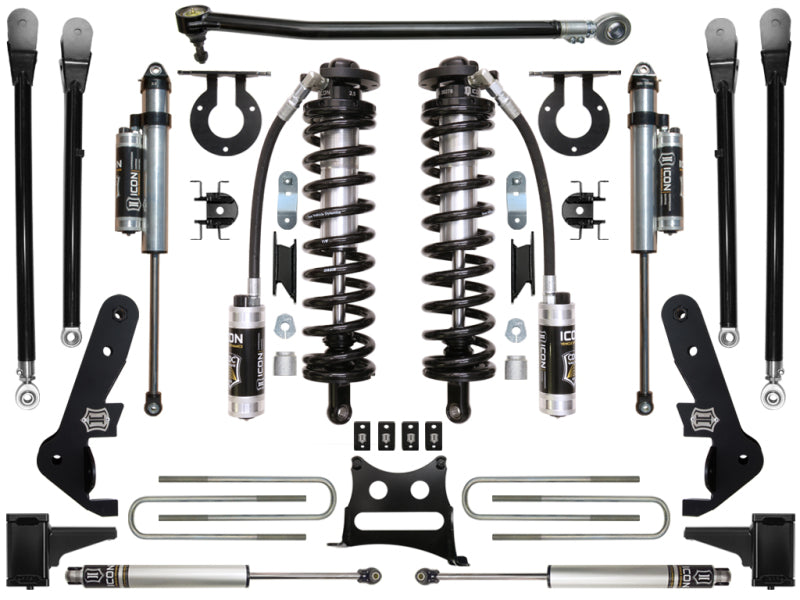 ICON 2017+ Ford F-250/F-350 4-5.5in Stage 5 Coilover Conversion System - eliteracefab.com