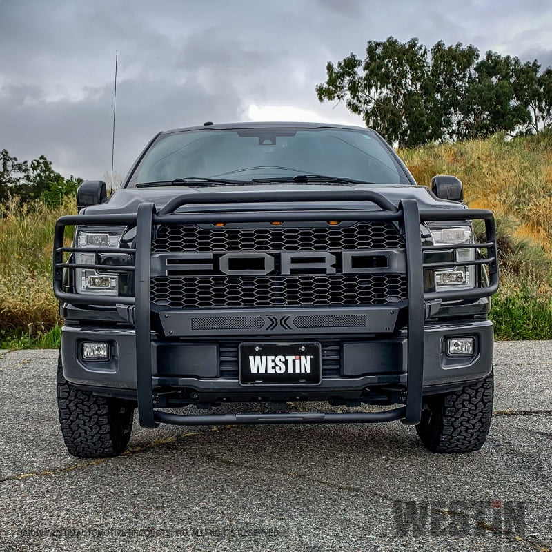 Westin 15-20 Ford F150 Sportsman X Grille Guard - Textured Black Westin