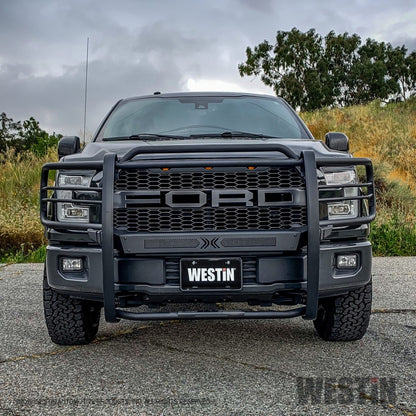 Westin 15-20 Ford F150 Sportsman X Grille Guard - Textured Black Westin