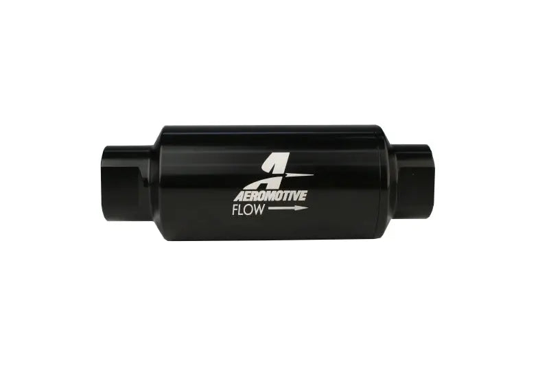 Aeromotive Fuel Filter 100 Micron ORB-10 Black - eliteracefab.com