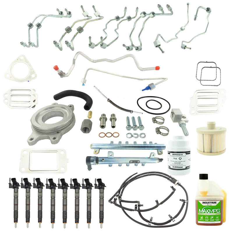 Industrial Injection 11-16 Duramax 6.6L LML Bosch Disaster Kit w/ CP3 Conversion Kit ONLY (No CP3) Industrial Injection