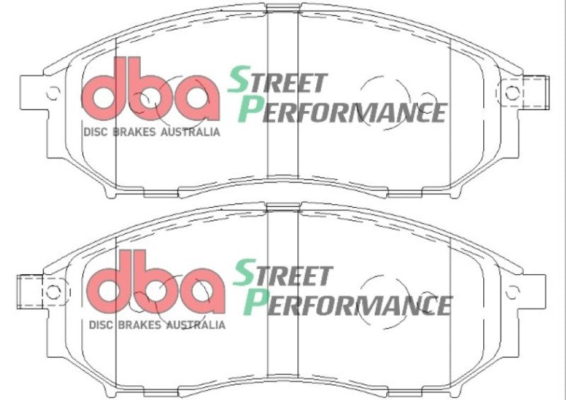 DBA 02-06 Infiniti Q45 SP500 Brake Pads DBA