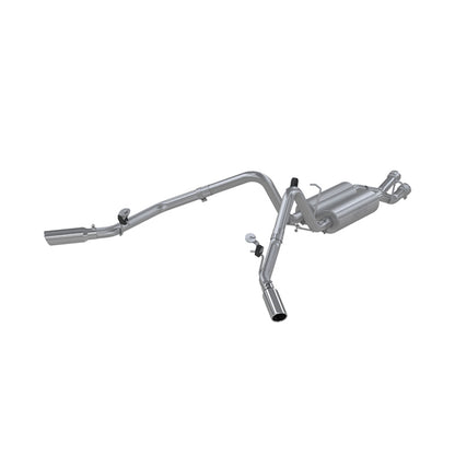 MBRP 2003-2007 Chev/GMC 2500 HD 6.0L EC-SB Cat Back Dual Split Side - eliteracefab.com