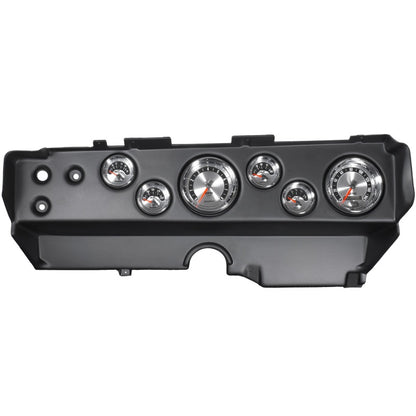 Autometer American Muscle Gauge Kit 6 Pc Ebody/Cuda/Challenger 70-74 Tach/Mph/Fuel/Oilp/Wtmp/Volt 7029