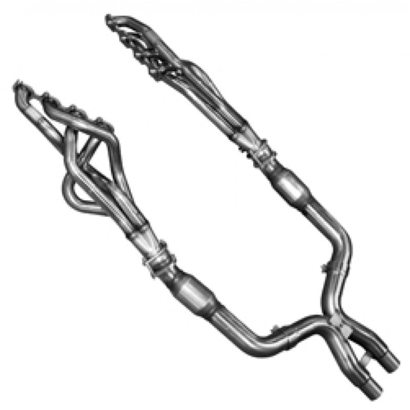 Kooks 07-10 Ford Shelby GT-500 5.4L 4V 3in x 2 1/2in OEM GREEN Cat SS X-Pipe Kooks HDR Req Kooks Headers