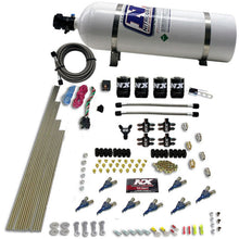 Load image into Gallery viewer, Nitrous Express 8 Cyl Alcohol Nitrous Kit (250-550HP) w/15lb Bottle