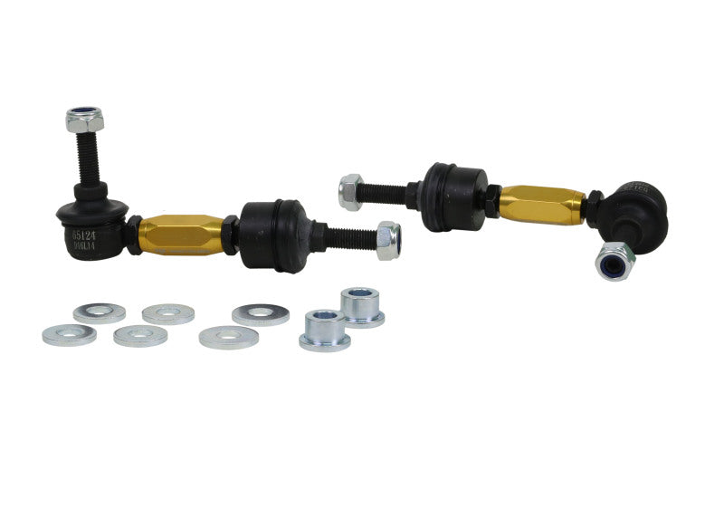 Whiteline 2012+ Ford Focus ST Rear Adjustable Heavy Duty Sway Bar Link Kit - eliteracefab.com