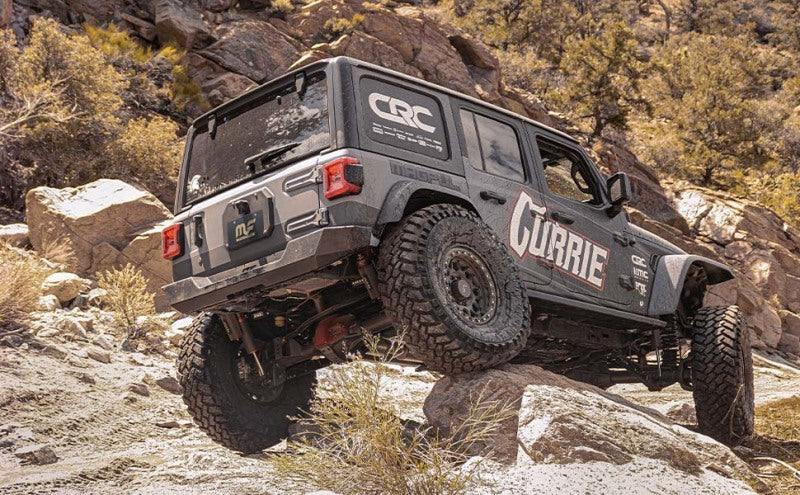 MagnaFlow Cat Back 2018 Jeep Wrangler 2.0L Rock Crawler Series Single Exit Stainless Exhaust Magnaflow