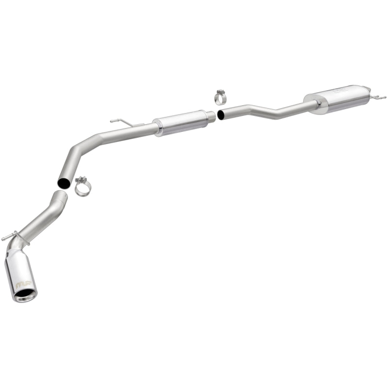 MagnaFlow Exhaust Products MF Series Stainless Cat-Back System Honda Ridgeline 2017-2021 3.5L V6 - eliteracefab.com