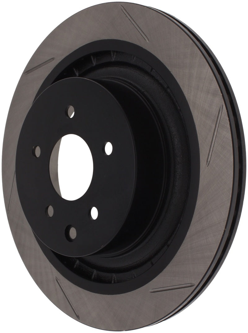 StopTech Power Slot Nissan 370z / Infiniti G37 SportStop Slotted Rear Left Rotor - eliteracefab.com