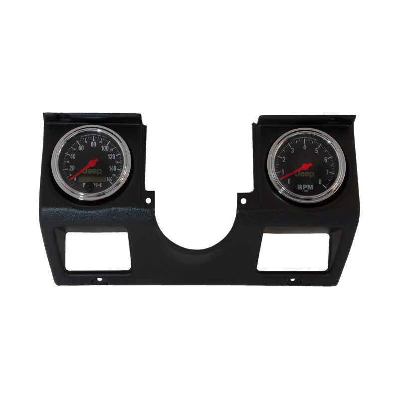 Autometer 87-96 Jeep Wrangler YJ 7pc Direct-Fit Dash Gauge Kit - eliteracefab.com