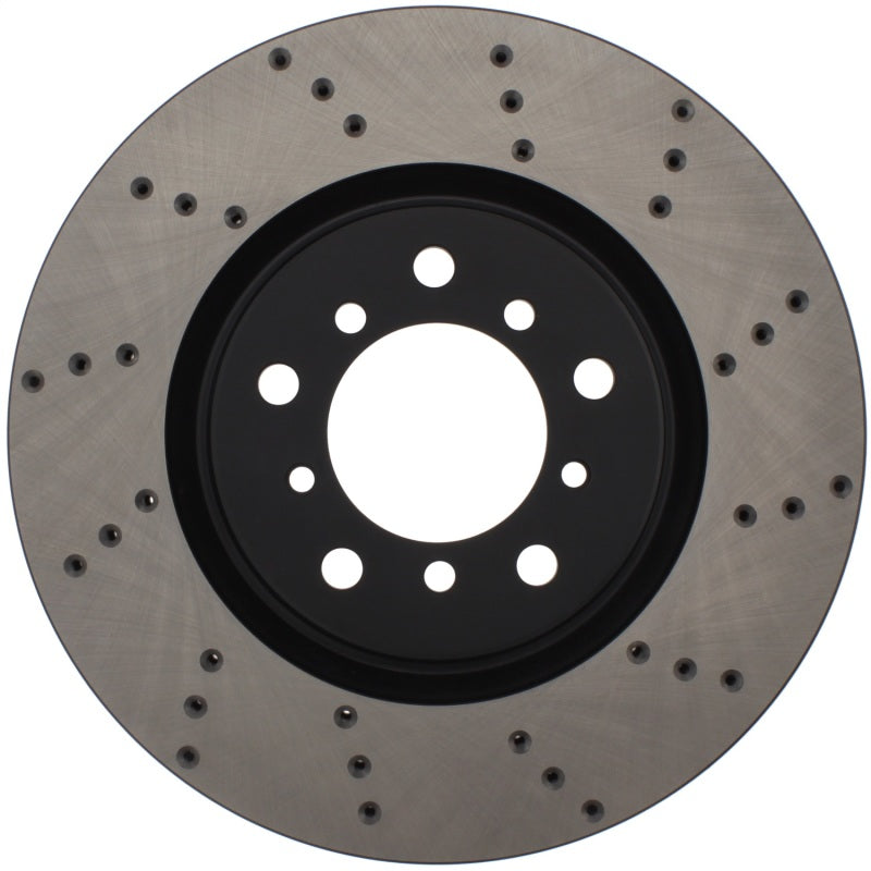 StopTech 01-06 BMW M3 Drilled Left Front Rotor - eliteracefab.com