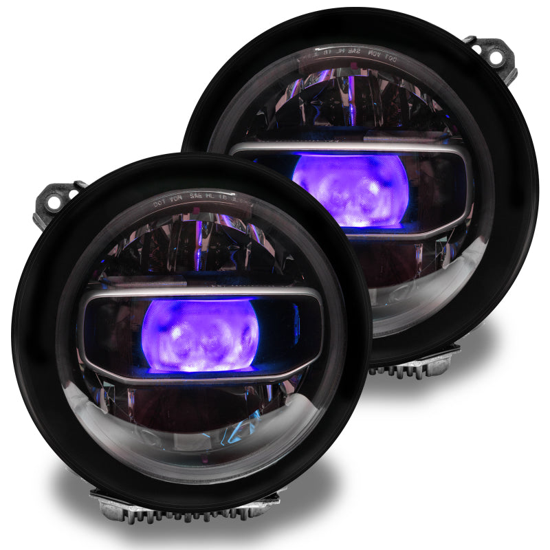 Oracle Jeep Wrangler JL/Gladiator JT Projector Illumination Kit - ColorSHIFT w/o Controller - eliteracefab.com