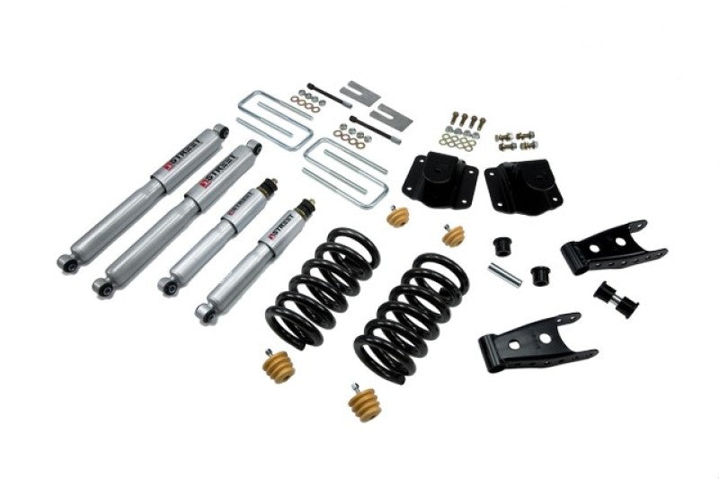 Belltech LOWERING KIT WITH SP SHOCKS - eliteracefab.com