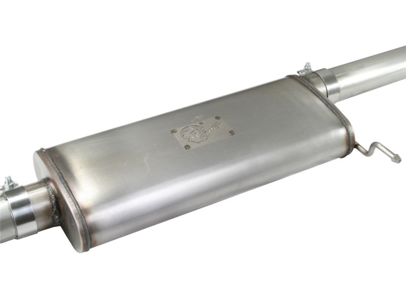 aFe MACHForce XP Exhaust SS-409 Cat-Back w/ 304SS Polished Tip 04-07 GM Trucks 1500 V6/V8 aFe