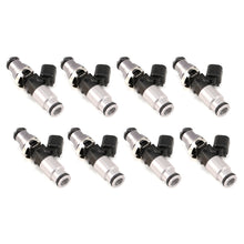 Load image into Gallery viewer, Injector Dynamics 1340cc Injector - 60mm Length - 14mm Grey Top - Blue Bottom Adaptor (Set of 8) - eliteracefab.com