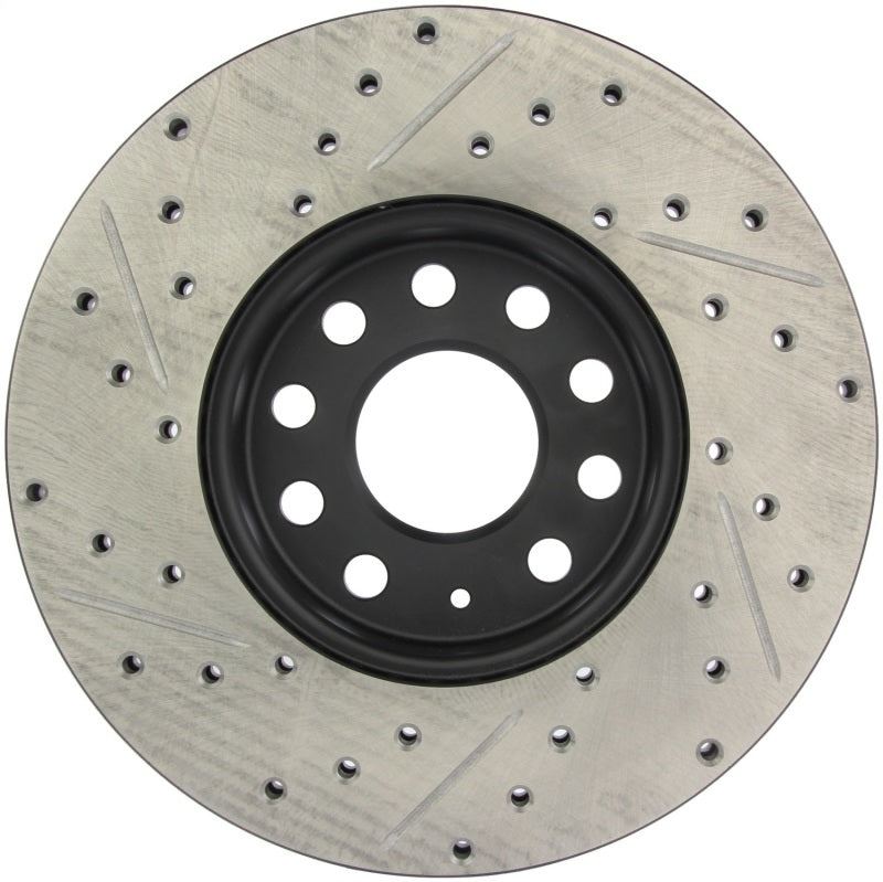 StopTech Slotted & Drilled Sport Brake Rotor - eliteracefab.com