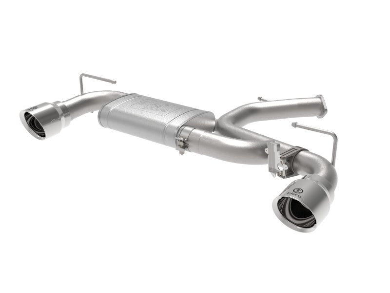 aFe Hyundai Veloster N 21-22 L4-2.0L (t) Takeda Axle-Back Exhaust System- Polished Tips aFe