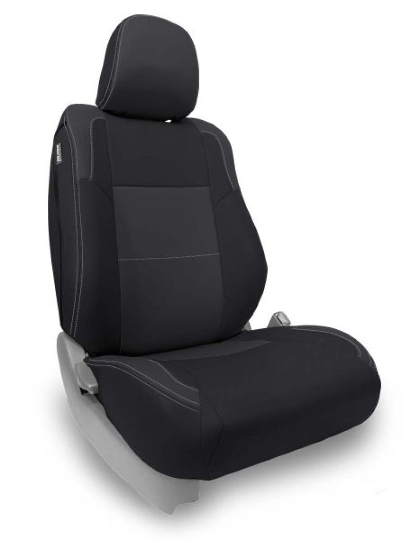 PRP 12-15 Toyota Tacoma Front Seat Covers/ TRD/Sport Edition (Pair) - Black/Grey B049-03