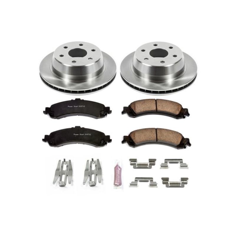 Power Stop 02-06 Cadillac Escalade Rear Autospecialty Brake Kit - eliteracefab.com