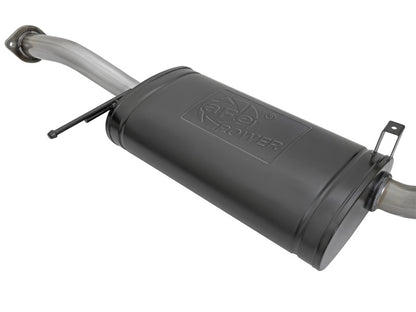 aFe MACHForce XP 2-1/2in 304 SS Cat Back Exhaust w/ Black Tips 2001-2016 Nissan Patrol (Y61) 4.8L aFe