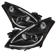 Load image into Gallery viewer, Spyder Nissan Altima 4Dr 10-12 Projector Headlights Light DRL LED Halo Blk PRO-YD-NA104D-LTDRL-BK - eliteracefab.com