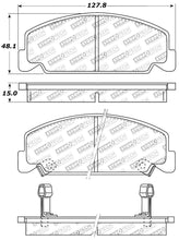 Load image into Gallery viewer, StopTech Performance 93-00 Honda Civic DX w/ Rr Drum Brakes Front Brake Pads - eliteracefab.com