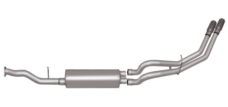 Gibson 96-99 Chevrolet Tahoe LS 5.7L 2.25in Cat-Back Dual Sport Exhaust - Stainless Gibson