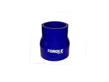 Load image into Gallery viewer, Torque Solution Transition Silicone Coupler: 2 inch to 2.5 inch Blue Universal