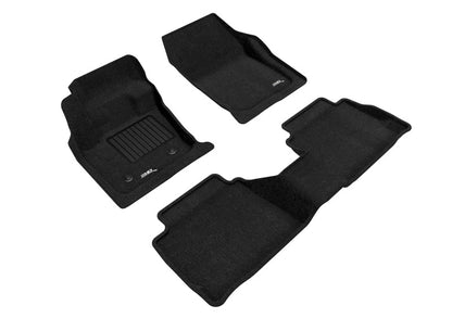 3D Maxpider L1FR06004709 13-16 Ford Fusion Elegant 1st 2nd Row - Floor Mat Set (Black)