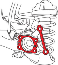 Load image into Gallery viewer, SPC Performance 12-17 Hyundai Accent/Kia Rio Rear Toe Shim Set - Single