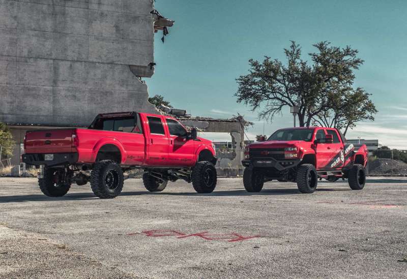 Road Armor 15-19 Chevy 2500 SPARTAN Front Bumper Bolt-On Pre-Runner Guard - Tex Blk Road Armor