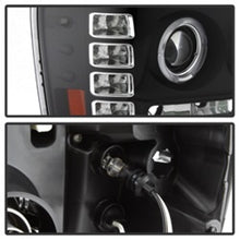 Load image into Gallery viewer, Spyder GMC Sierra 1500/GMC Sierra Denali 08-13 Projector LED Halo- LED Blk PRO-YD-GS07-HL-BK - eliteracefab.com