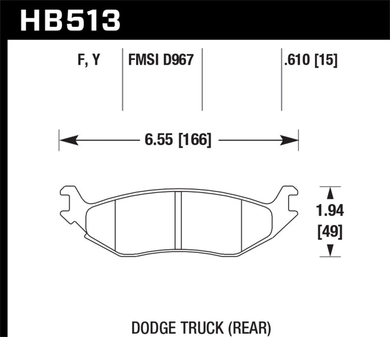 Hawk LTS Street Brake Pads - eliteracefab.com