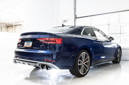 AWE Tuning Audi B9 S5 Coupe 3.0T Track Edition Exhaust - Chrome Silver Tips (102mm) AWE Tuning