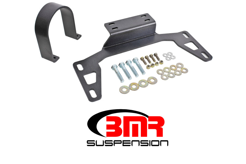 BMR DRIVESHAFT SAFETY LOOP FRONT BLACK (11-19 MUSTANG GT/V6) - eliteracefab.com
